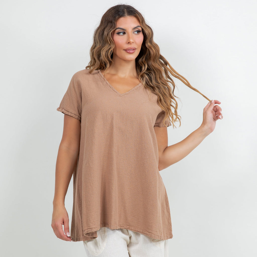 Betsy Top 100% Cotton Gauze