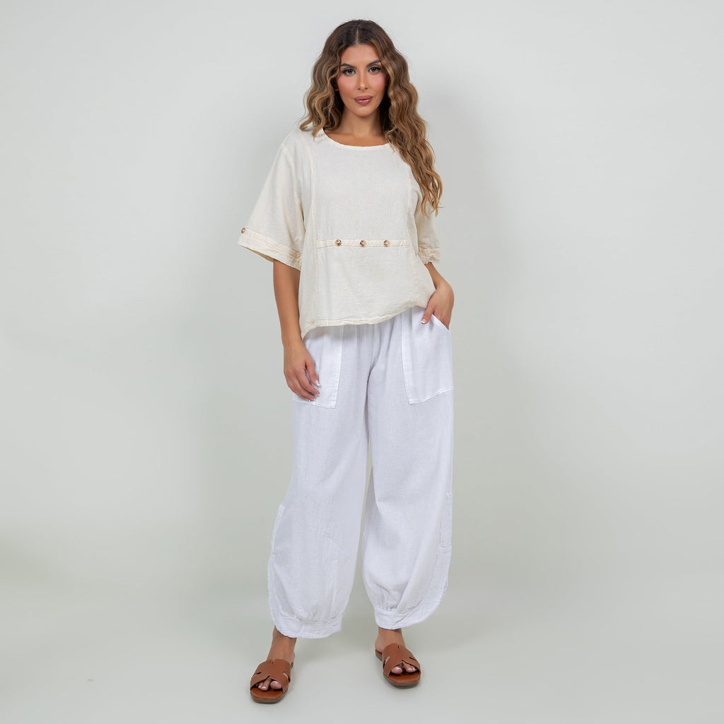 Women's 100% Cotton Gauze Kira Top