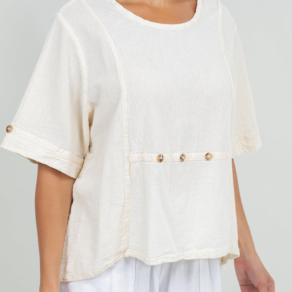 Women's 100% Cotton Gauze Kira Top