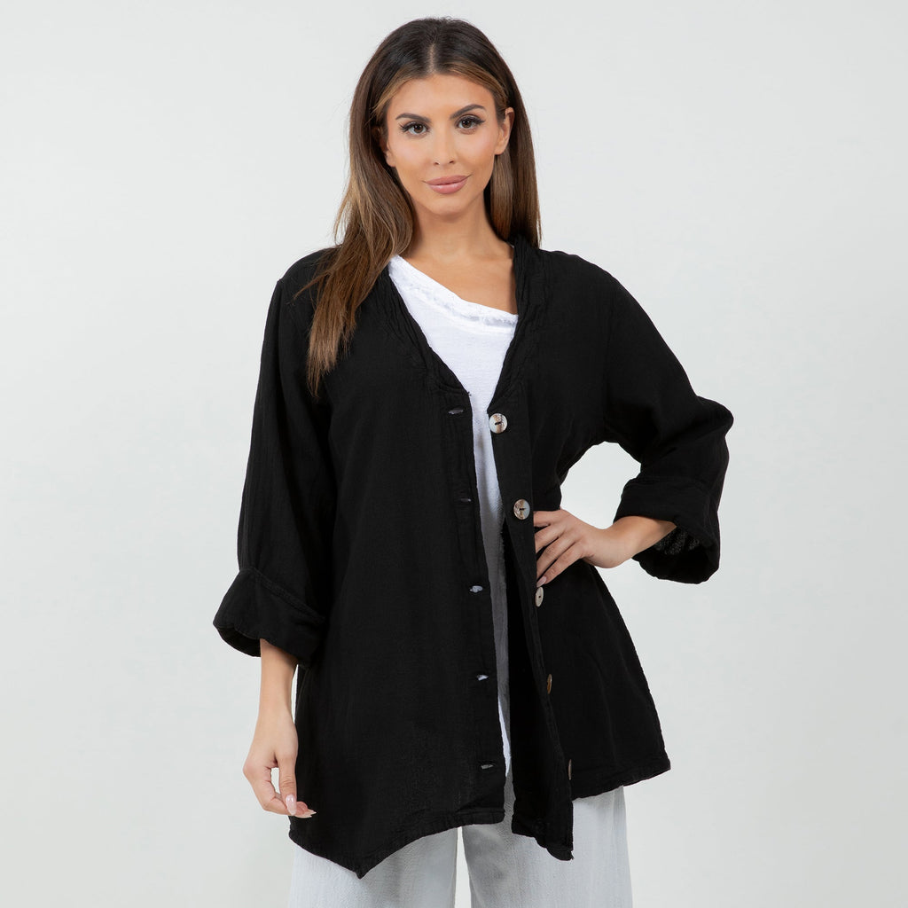 Tammy- Jacket/Top for every Occasion 100% Cotton Gauze