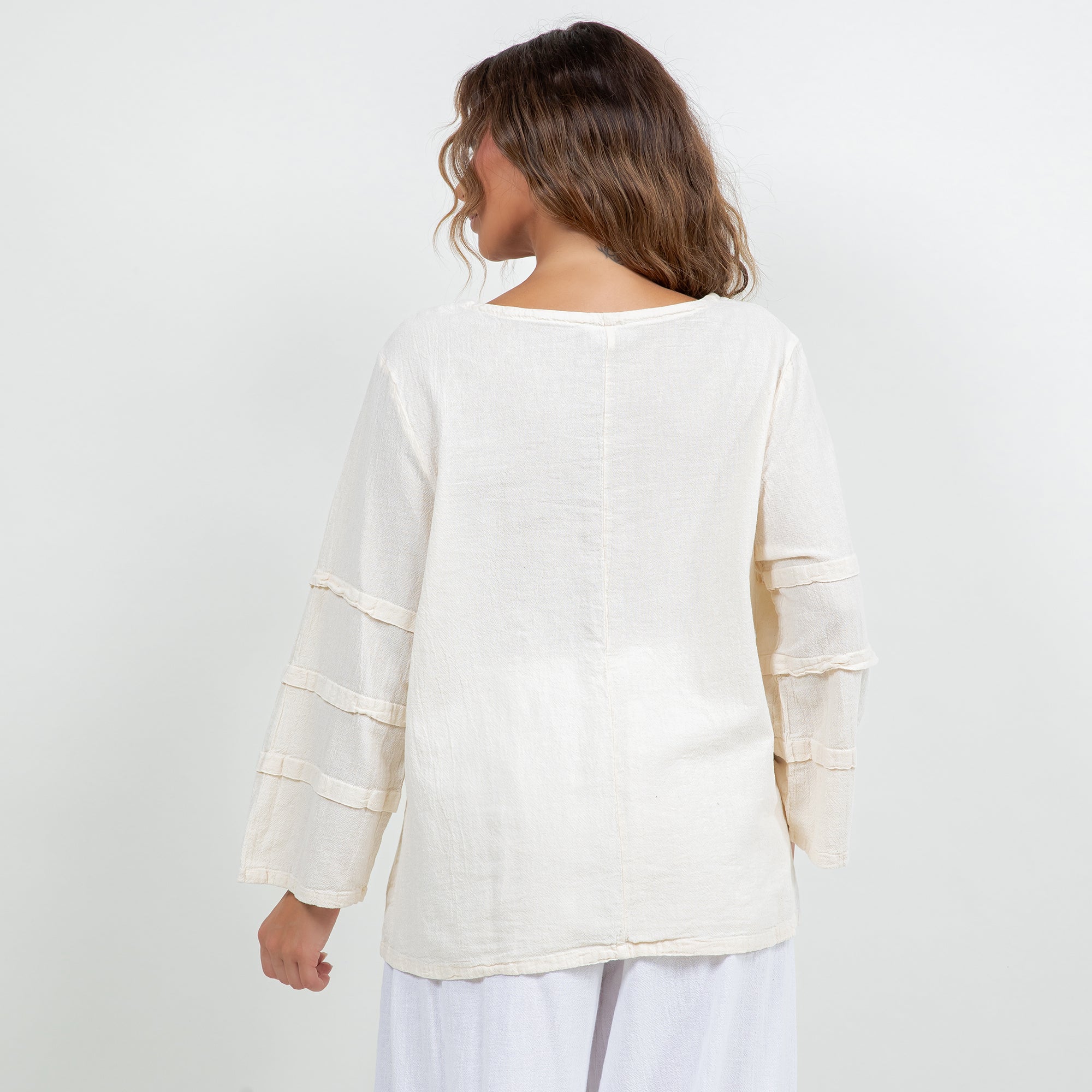 Women's Cotton Gauze Sabrina Top