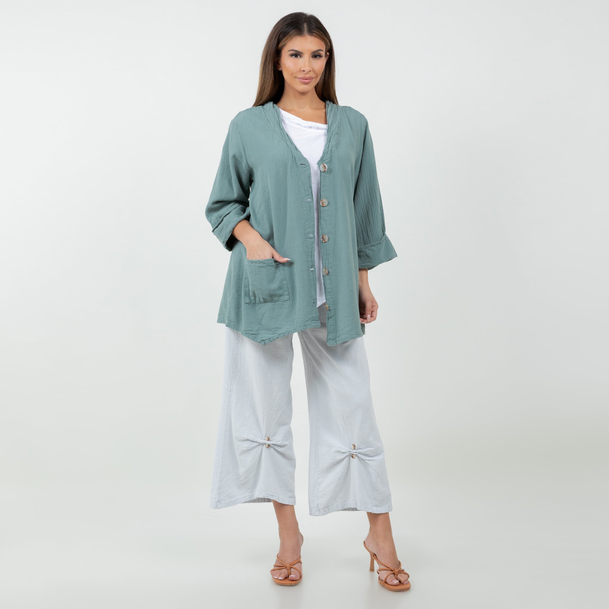 Tammy- Jacket/Top for every Occasion 100% Cotton Gauze