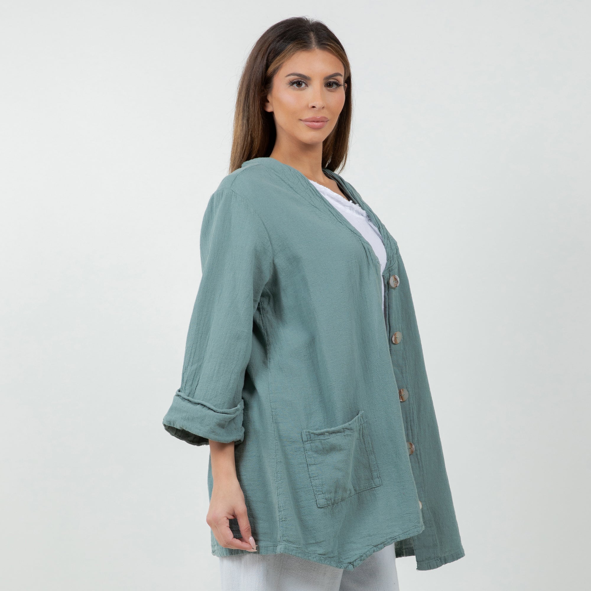 Tammy- Jacket/Top for every Occasion 100% Cotton Gauze
