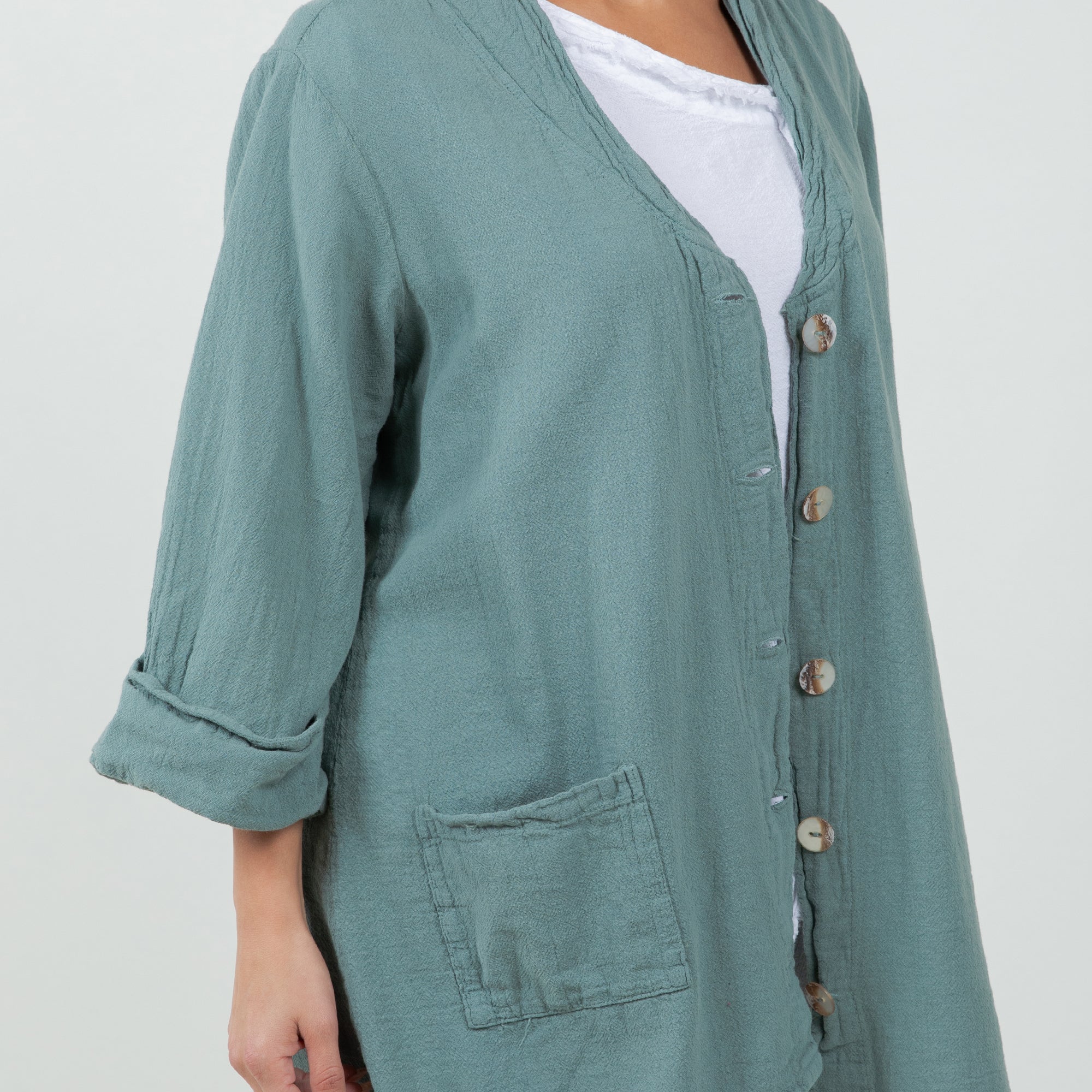 Tammy- Jacket/Top for every Occasion 100% Cotton Gauze