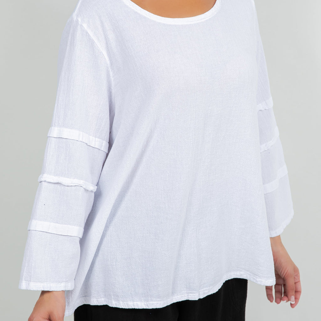 Women's Cotton Gauze Sabrina Top
