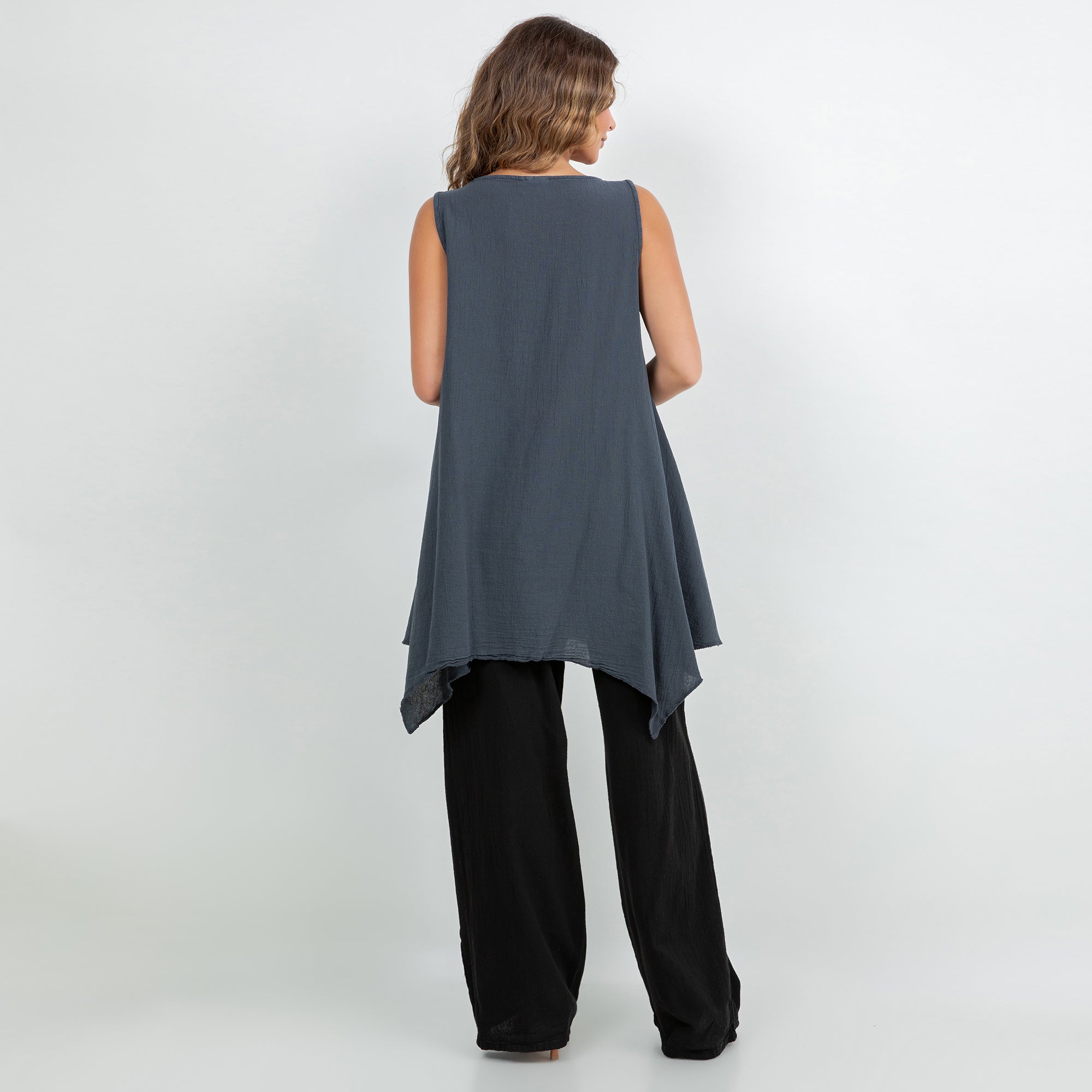 Women's Natalie Cotton Gauze Tank