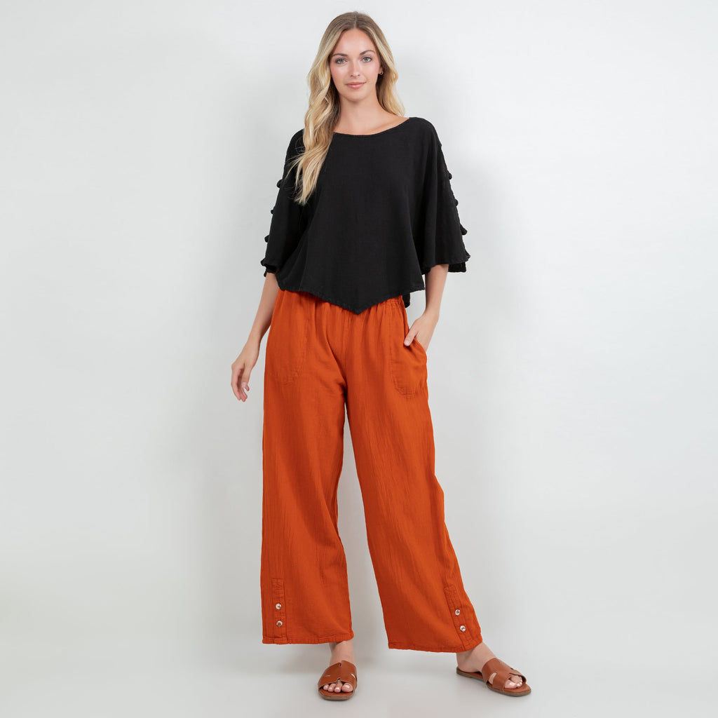 Alexis Pants 100% Cotton Gauze