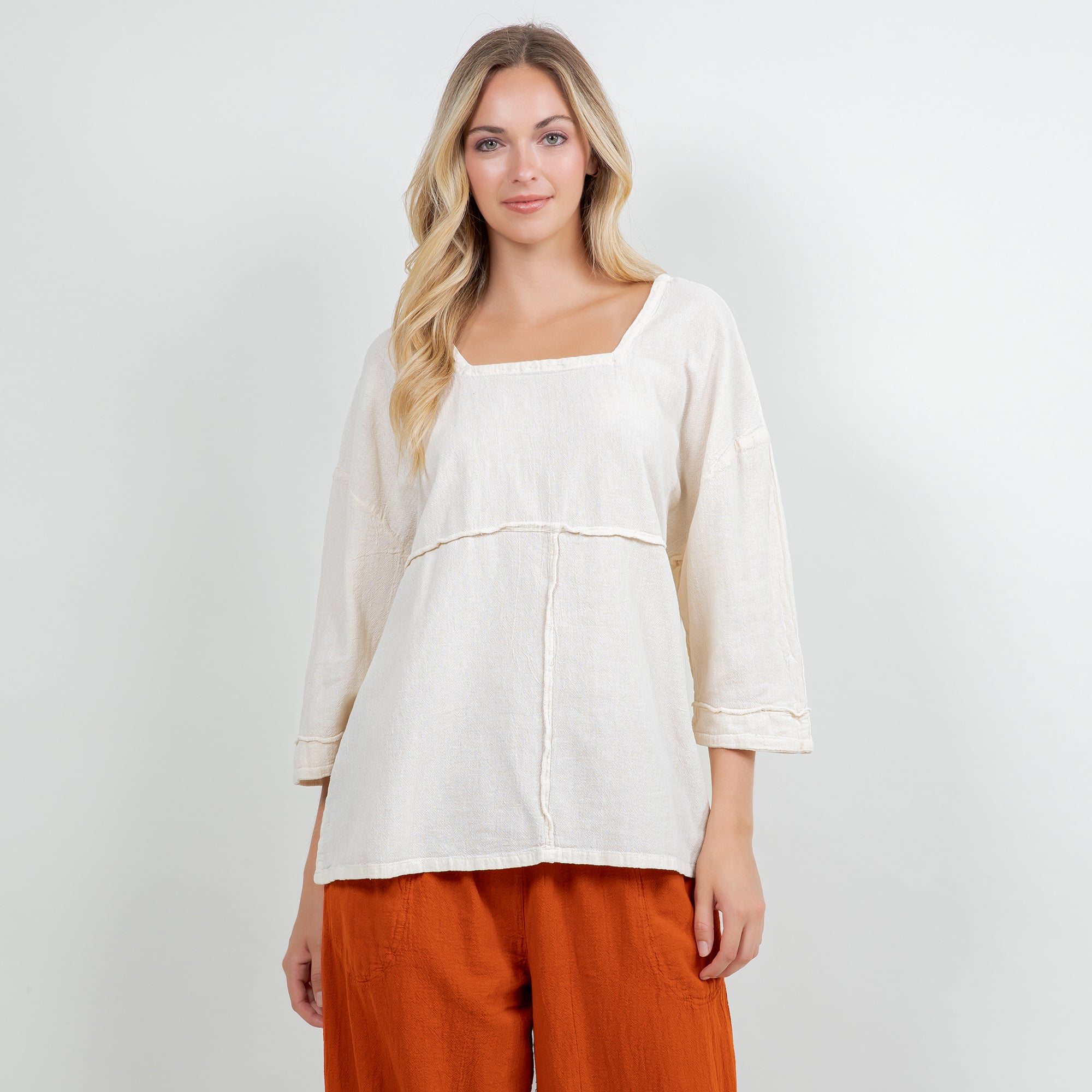 Elena Top 100% Cotton Gauze
