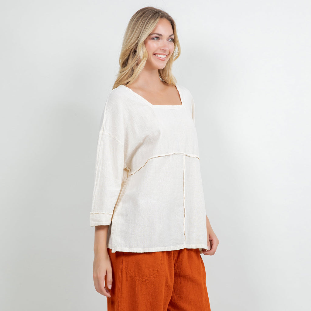 Elena Top 100% Cotton Gauze