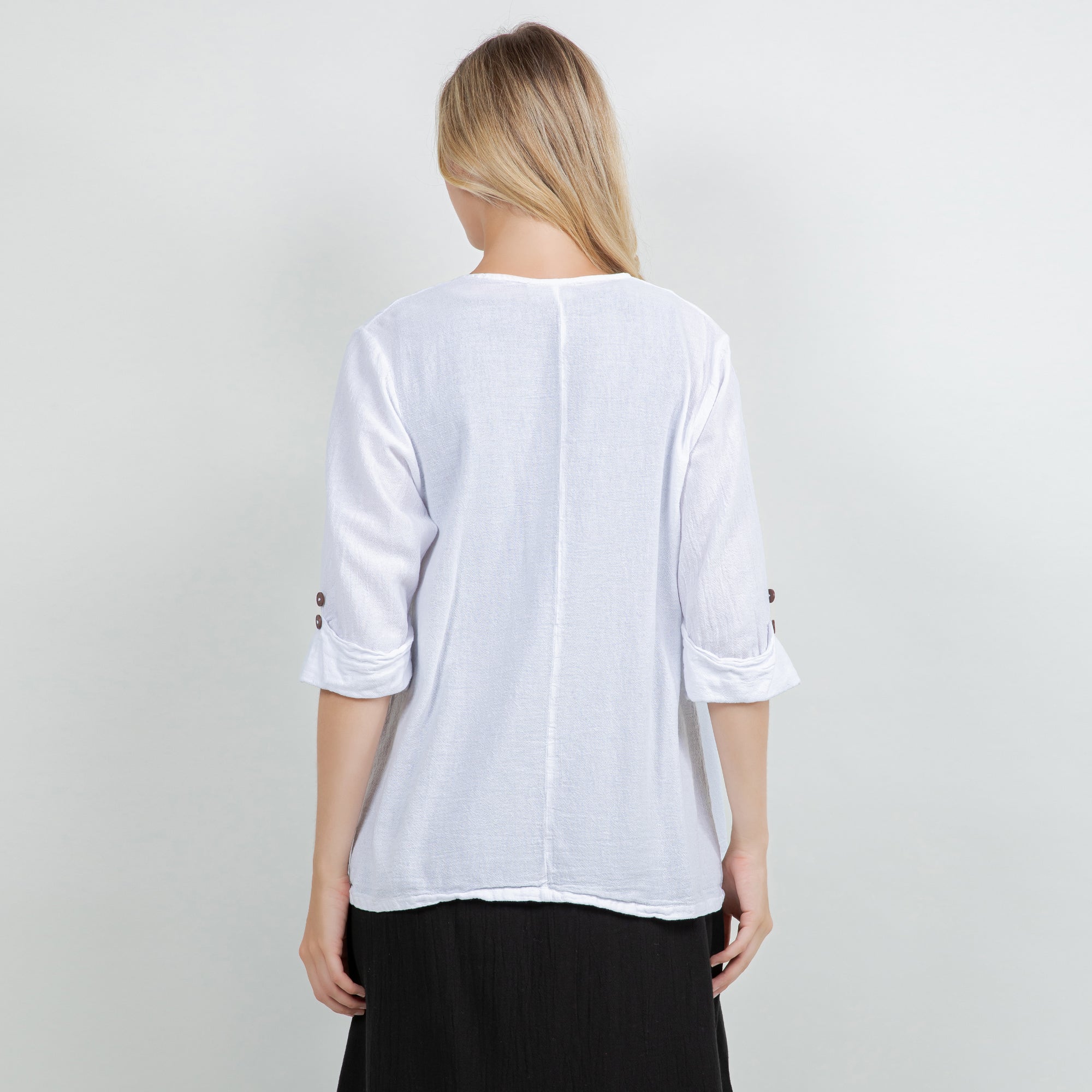 Jeanne Bolero Resort Wear Jacket 100% Cotton Gauze