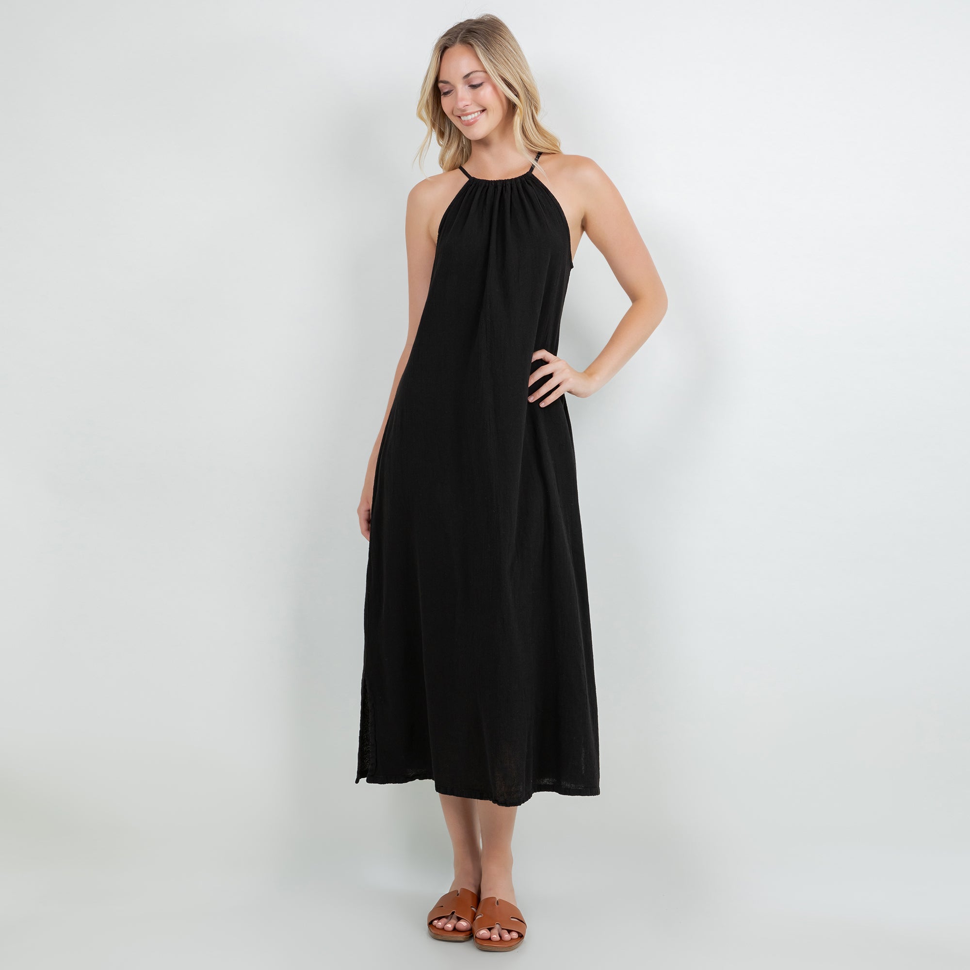 Caterina Dress 100% Cotton Gauze