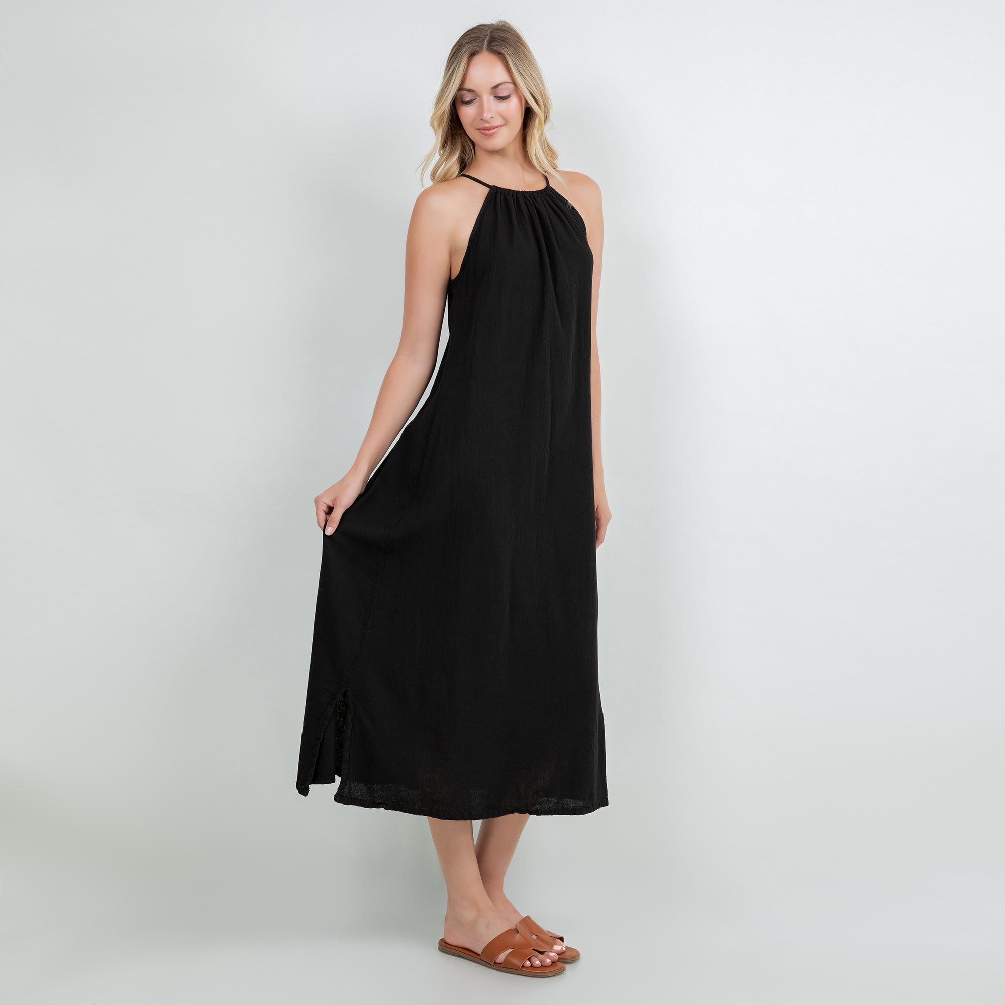 Caterina Dress 100% Cotton Gauze