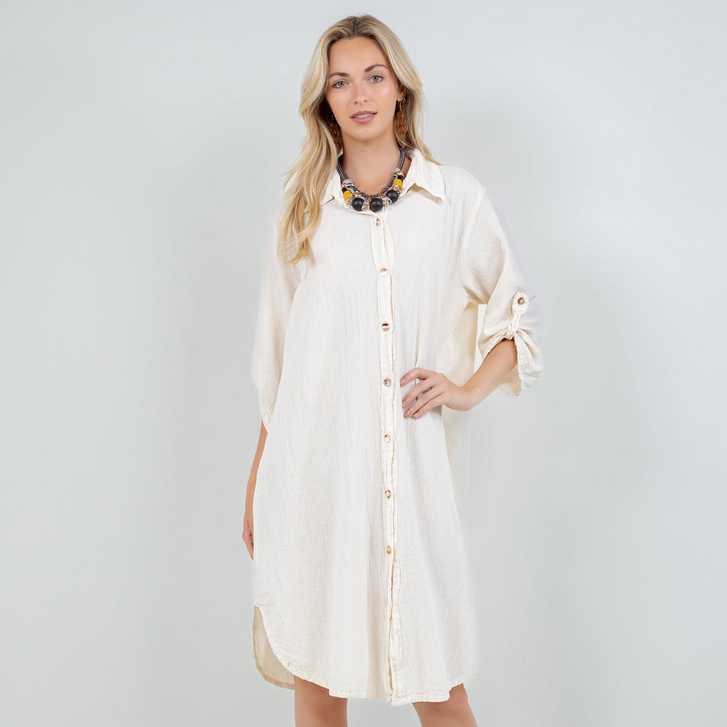 Women's Cotton Gauze Chris Tunic