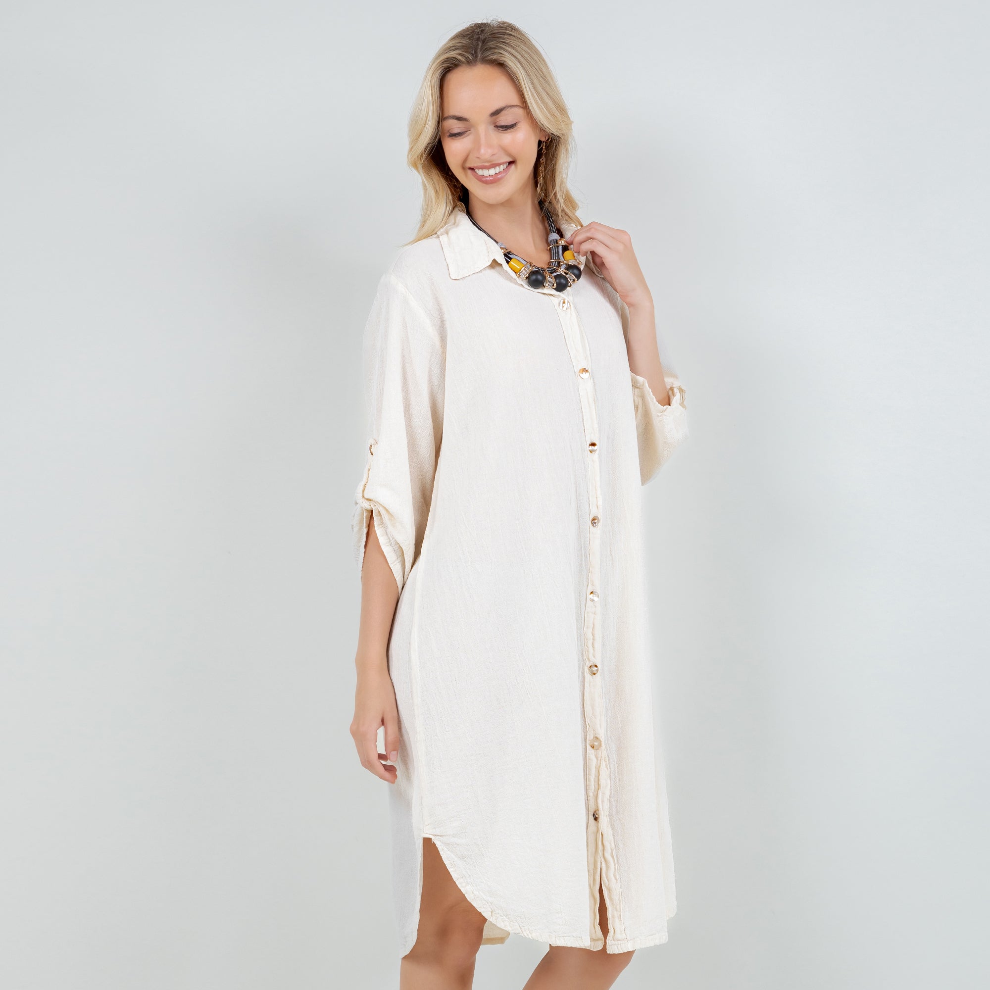 Women's Cotton Gauze Chris Tunic