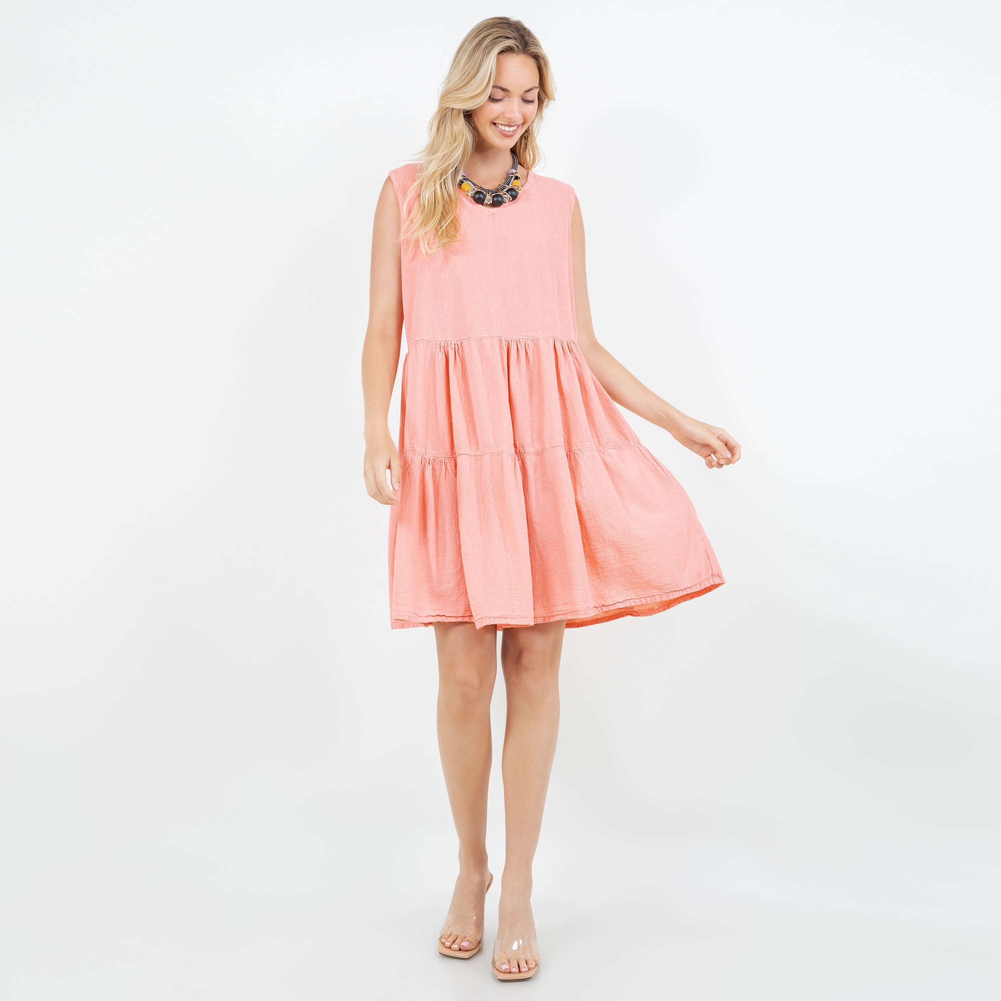 Anjanette Dress - 100% Cotton Gauze