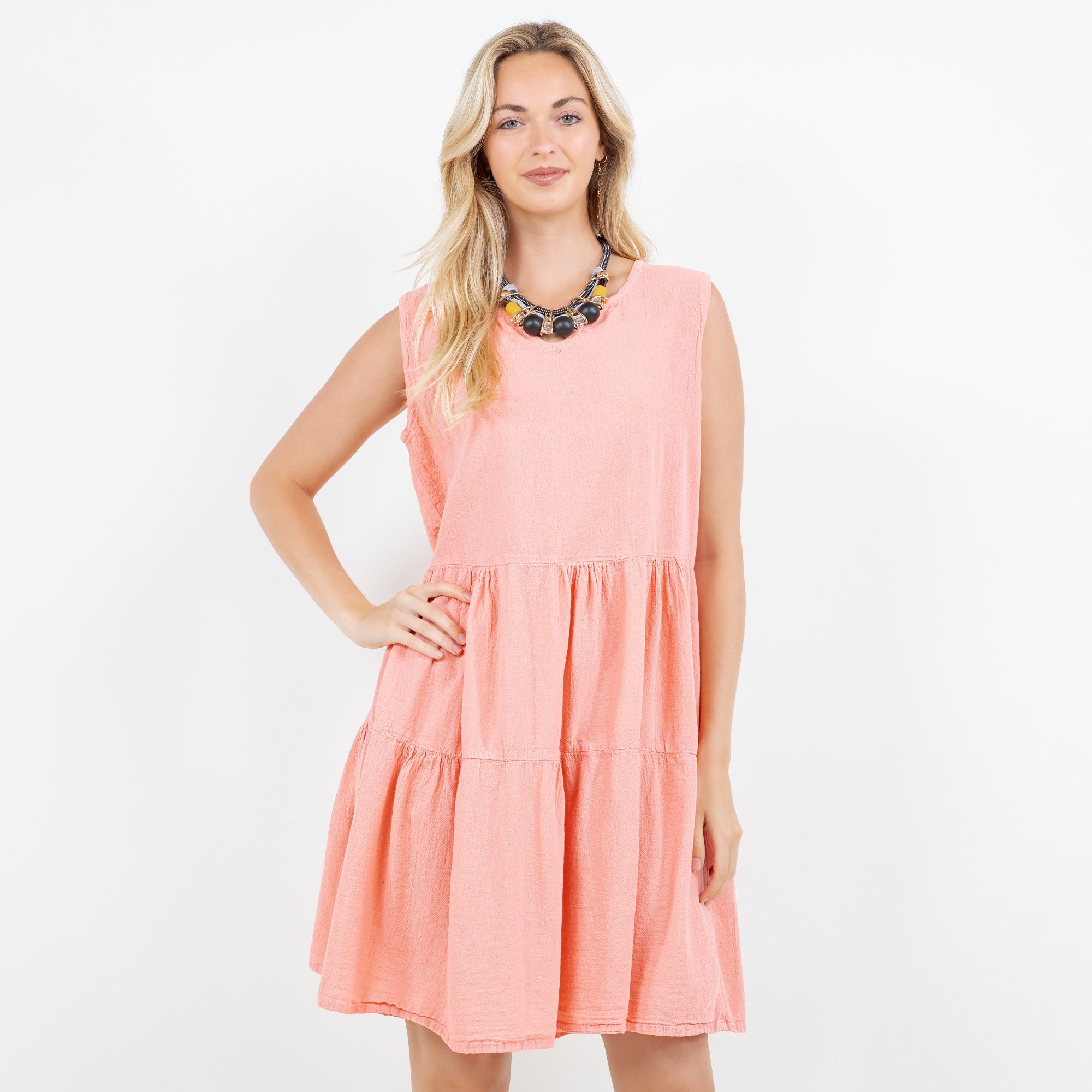 Anjanette Dress - 100% Cotton Gauze
