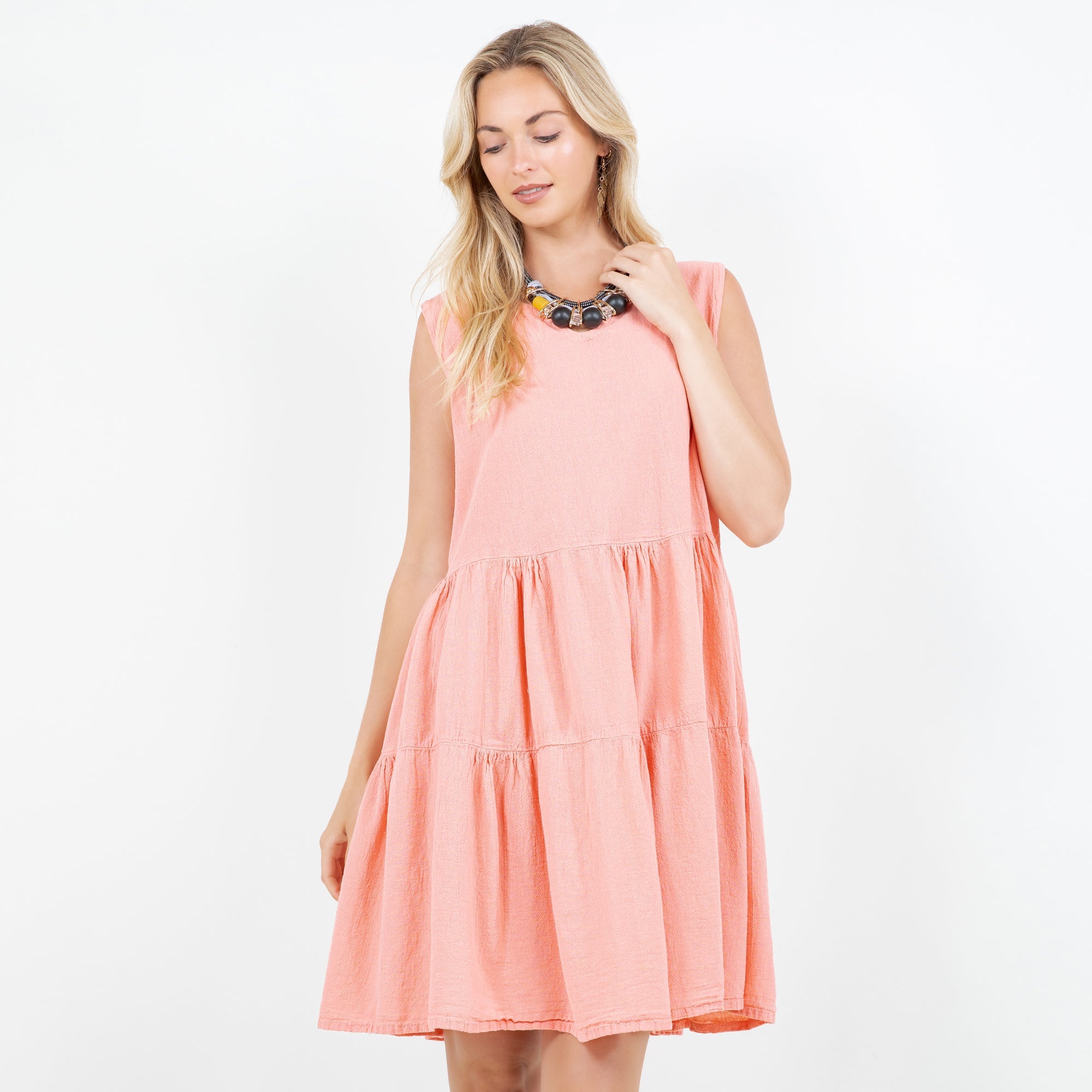 Anjanette Dress - 100% Cotton Gauze