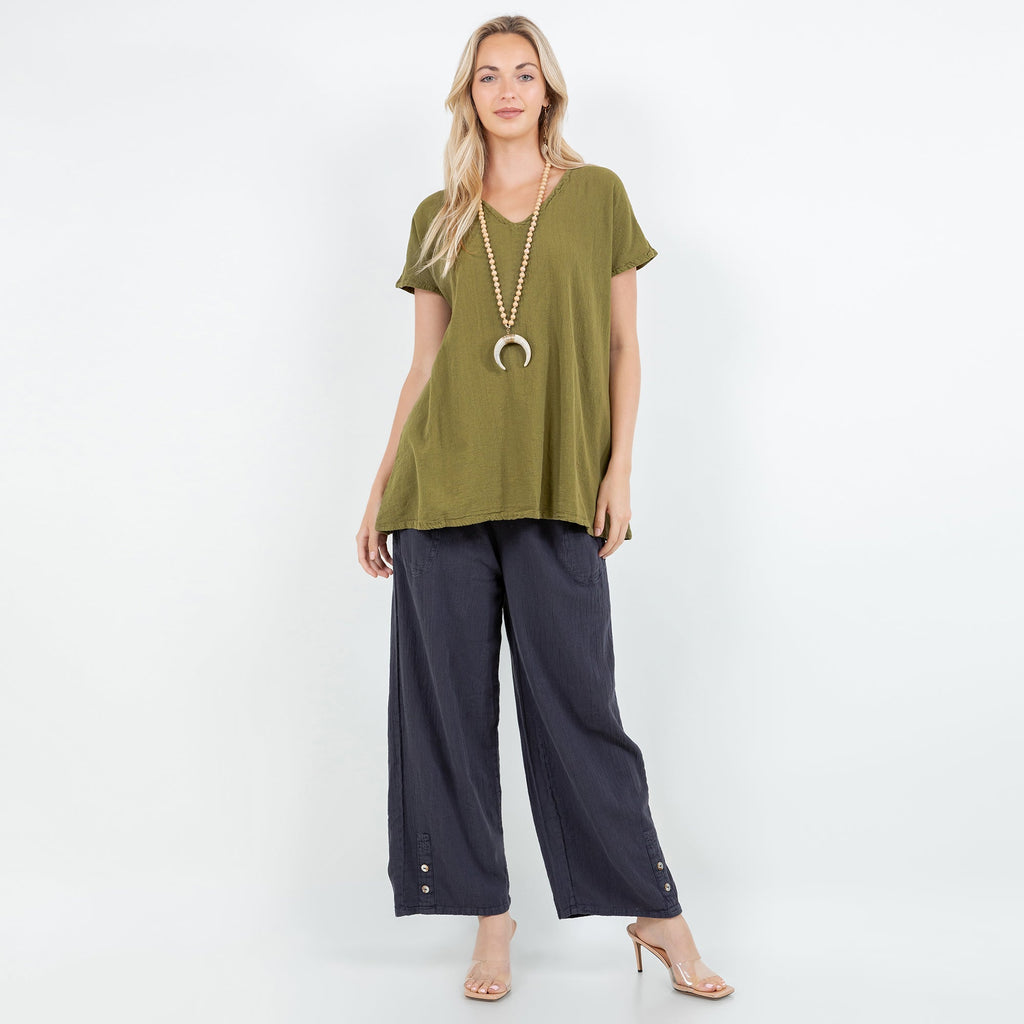 Betsy Top 100% Cotton Gauze