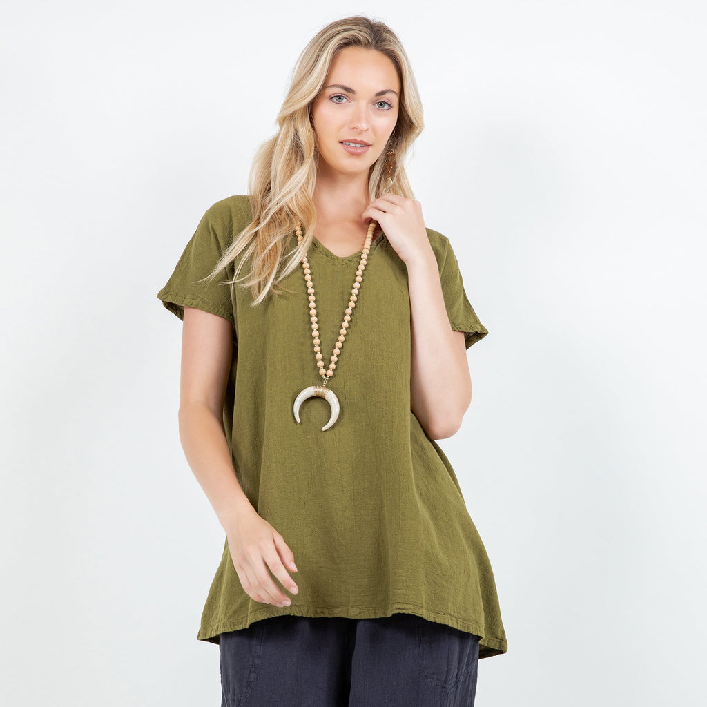 Betsy Top 100% Cotton Gauze