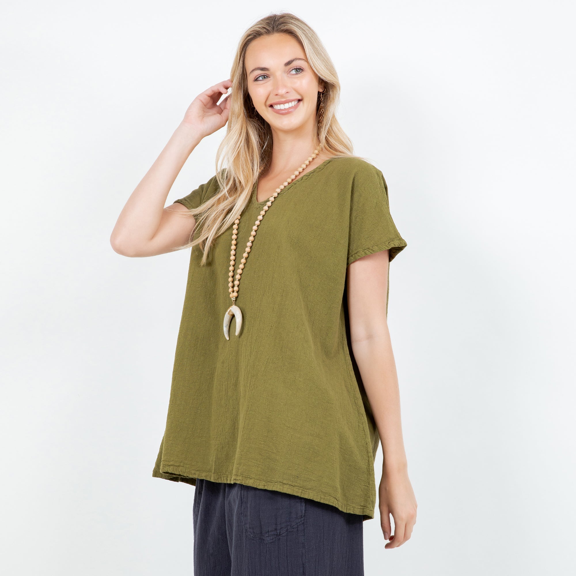 Betsy Top 100% Cotton Gauze