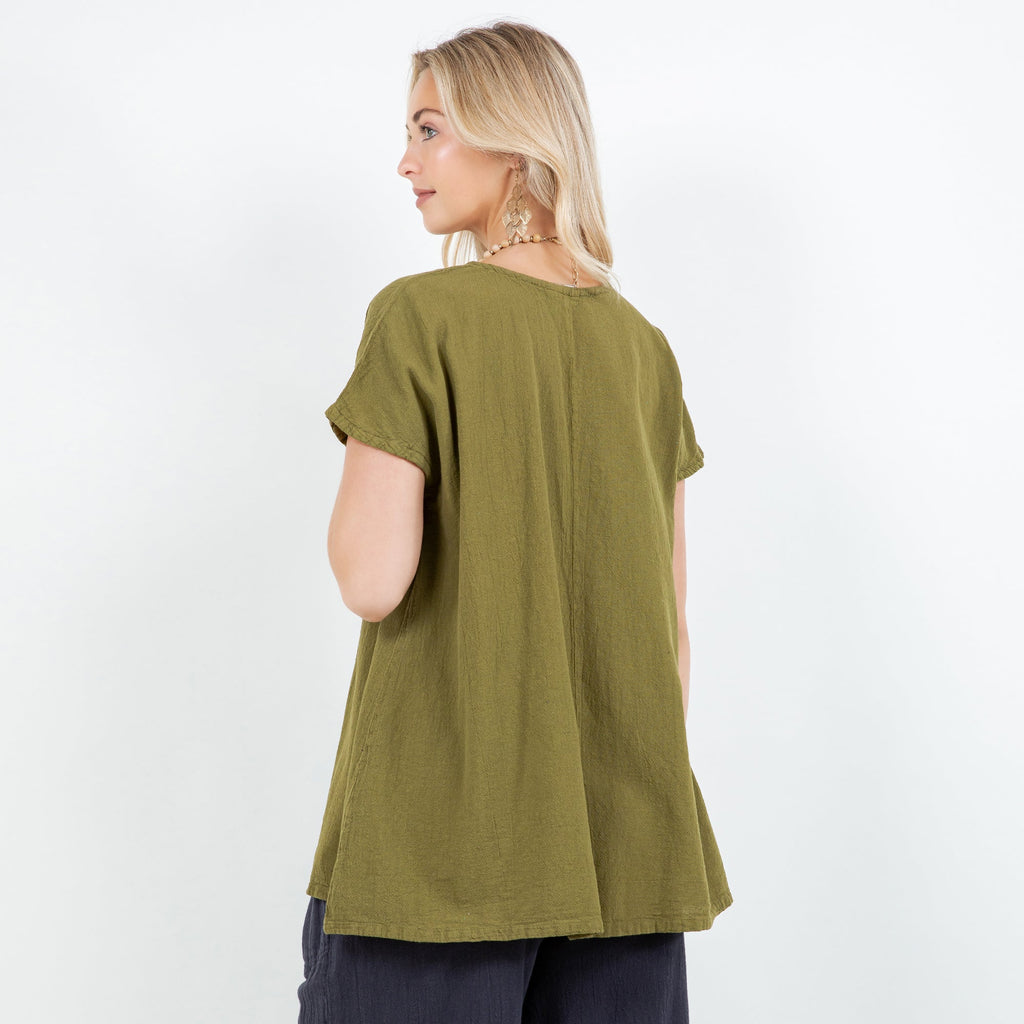 Betsy Top 100% Cotton Gauze