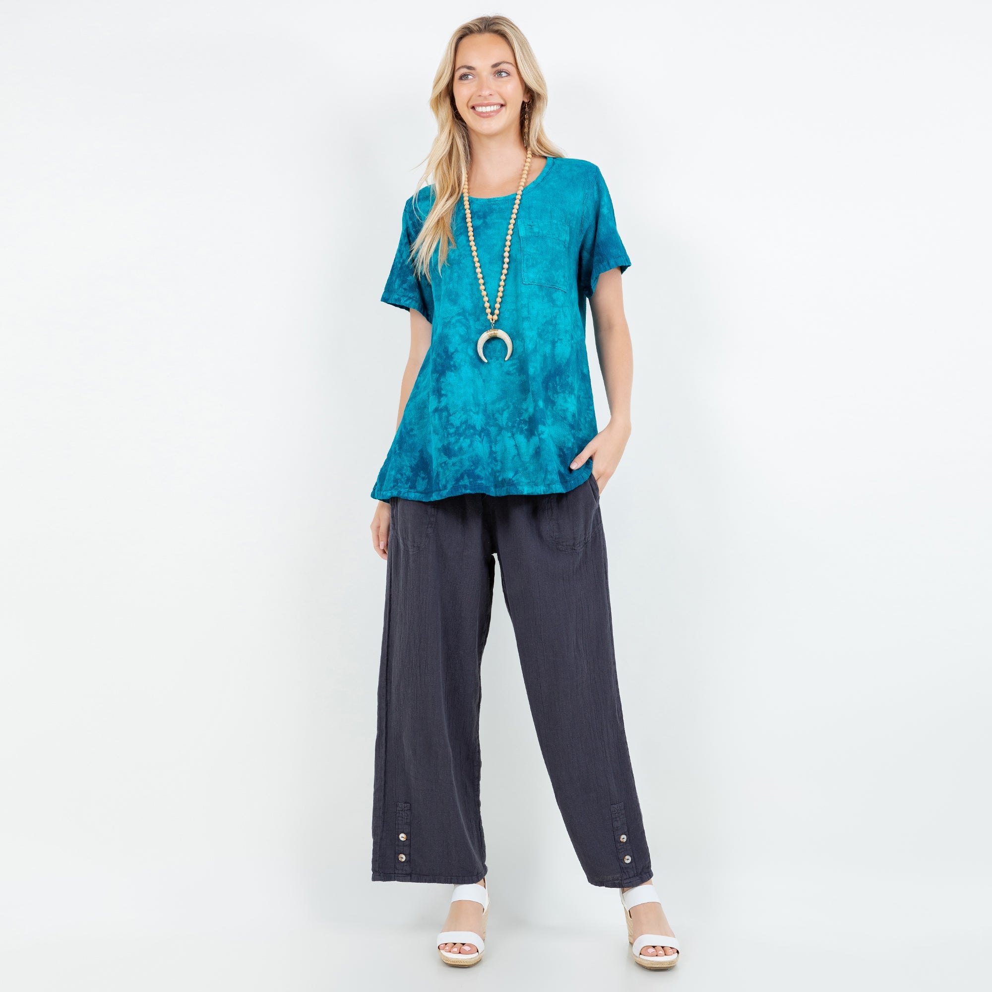 Alexis Pants 100% Cotton Gauze