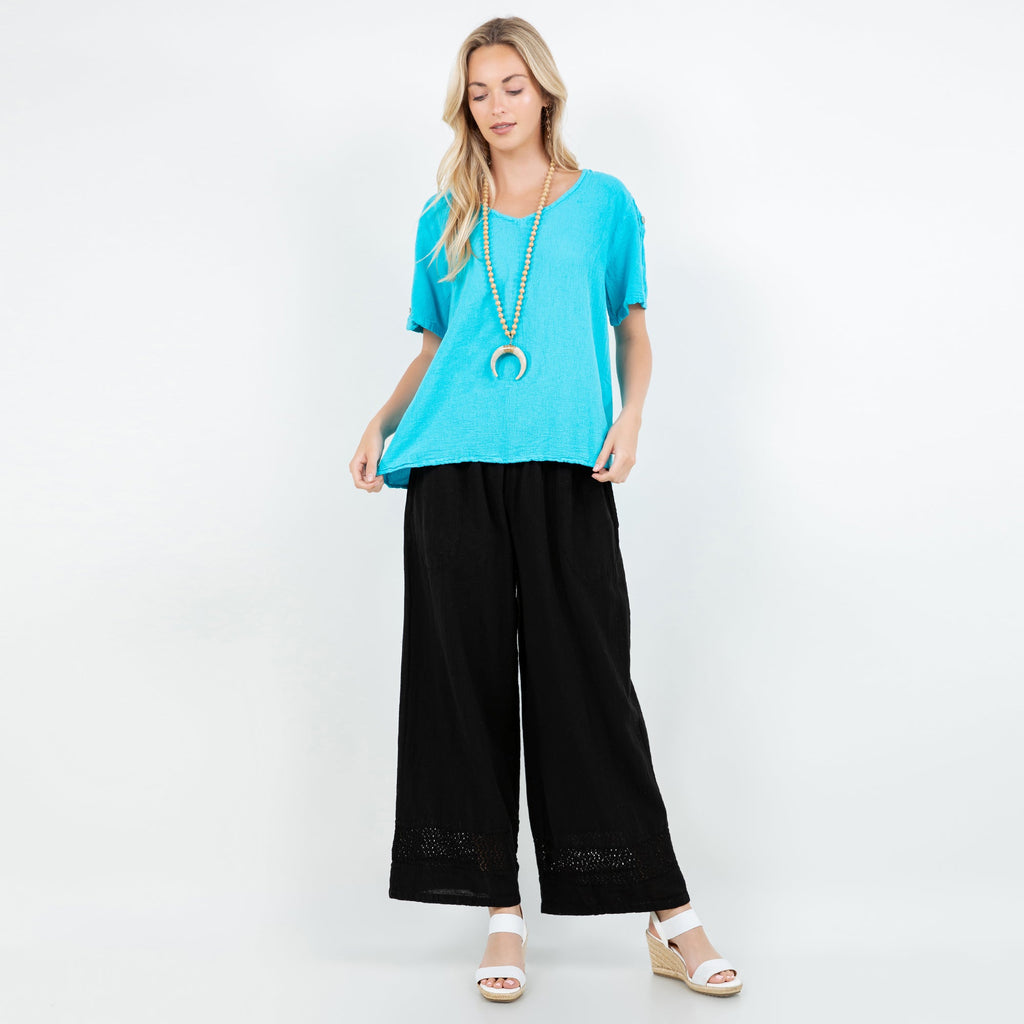 Shirley Top 100% Cotton Gauze