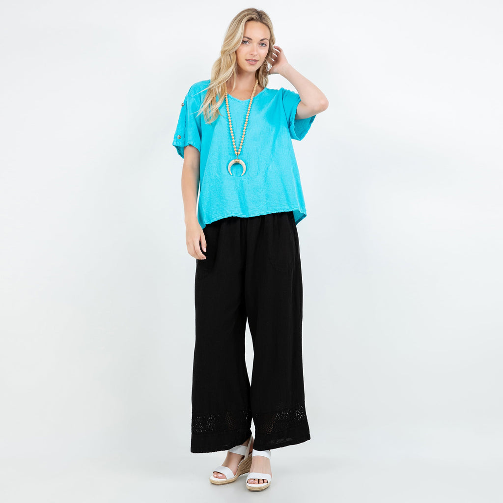 Shirley Top 100% Cotton Gauze