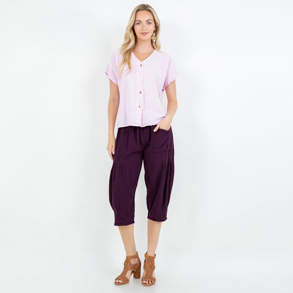 Constance Top -100% Cotton Gauze -  New Colors!
