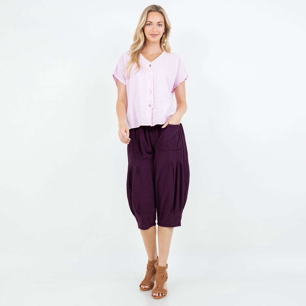 Constance Top -100% Cotton Gauze -  New Colors!