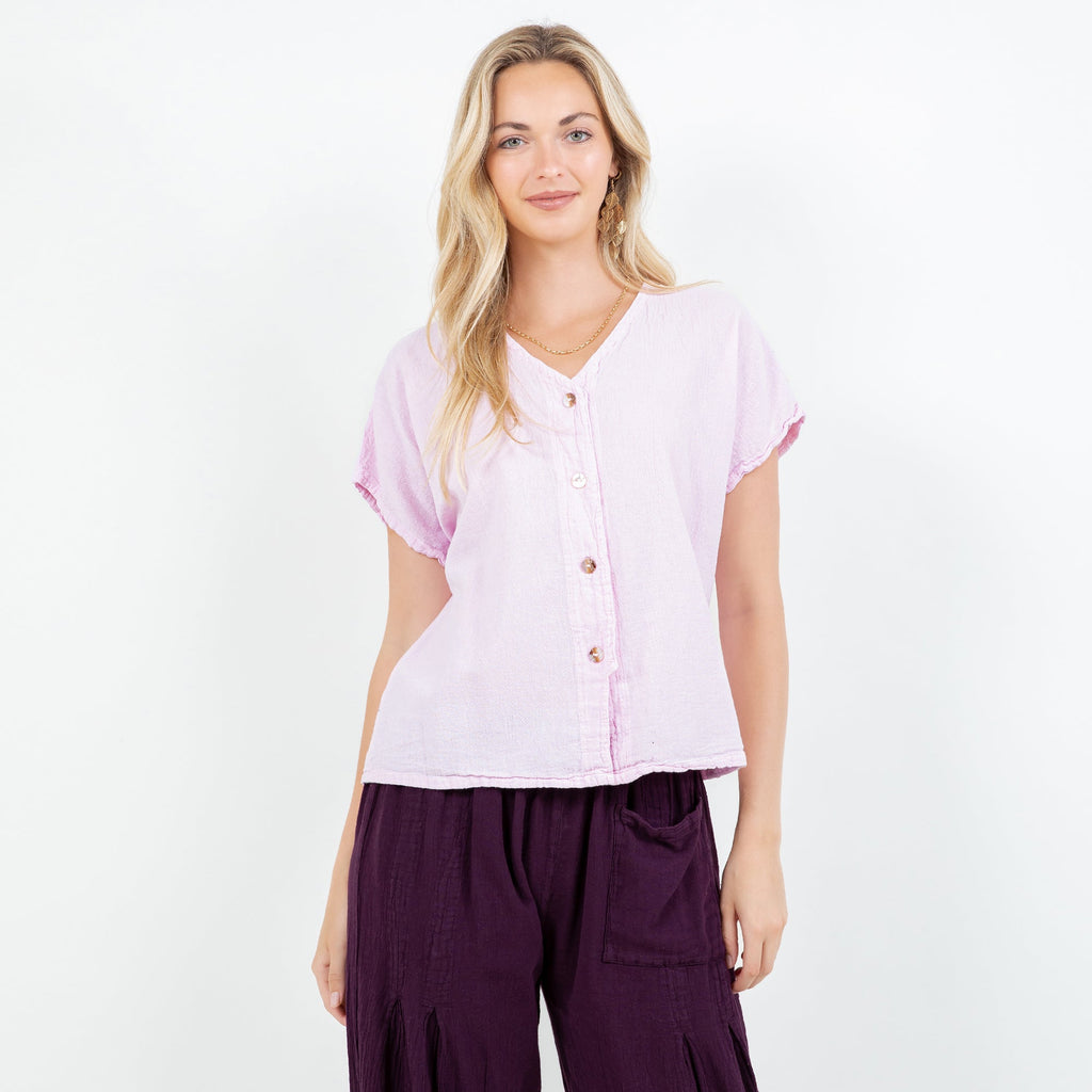 Constance Top -100% Cotton Gauze -  New Colors!