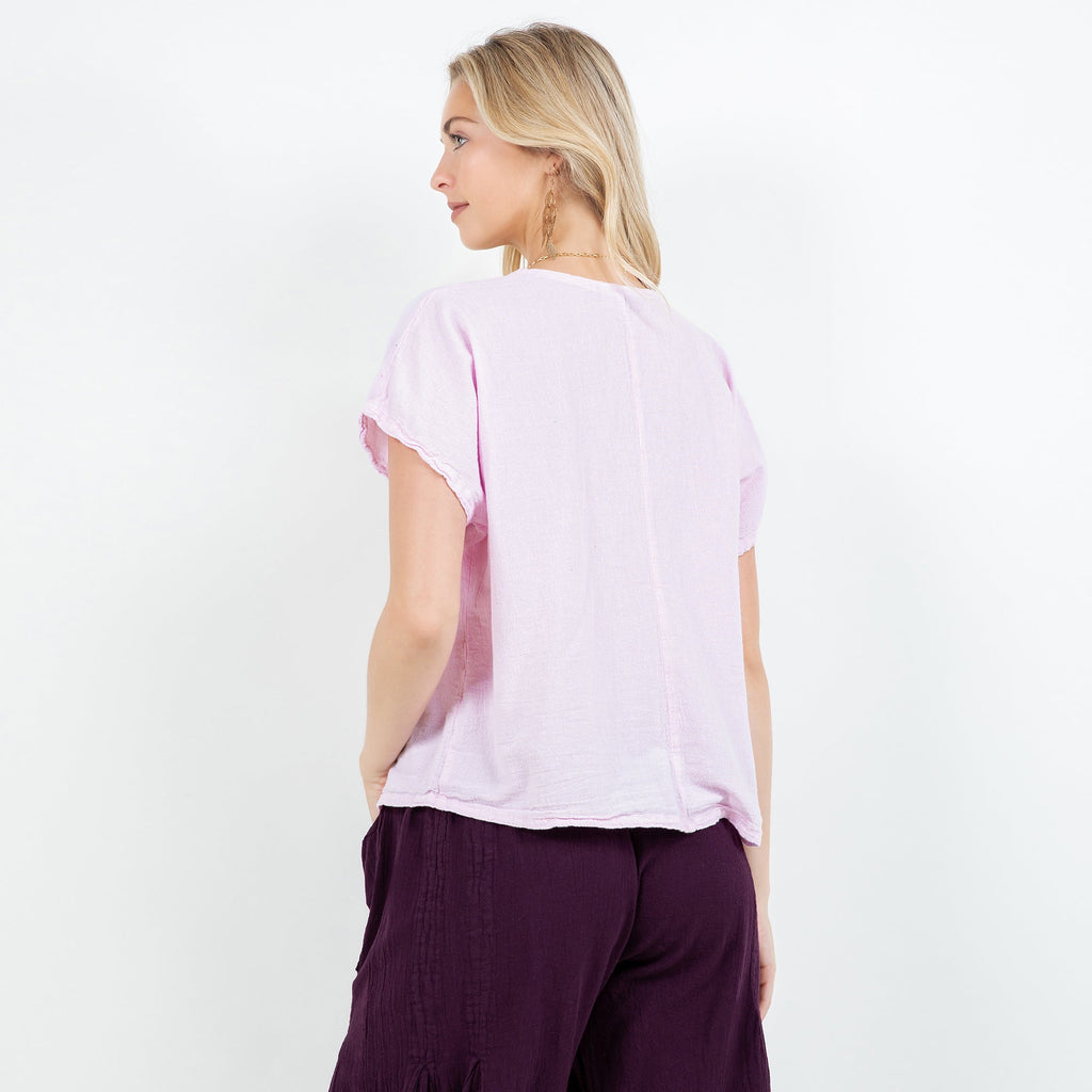 Constance Top -100% Cotton Gauze -  New Colors!