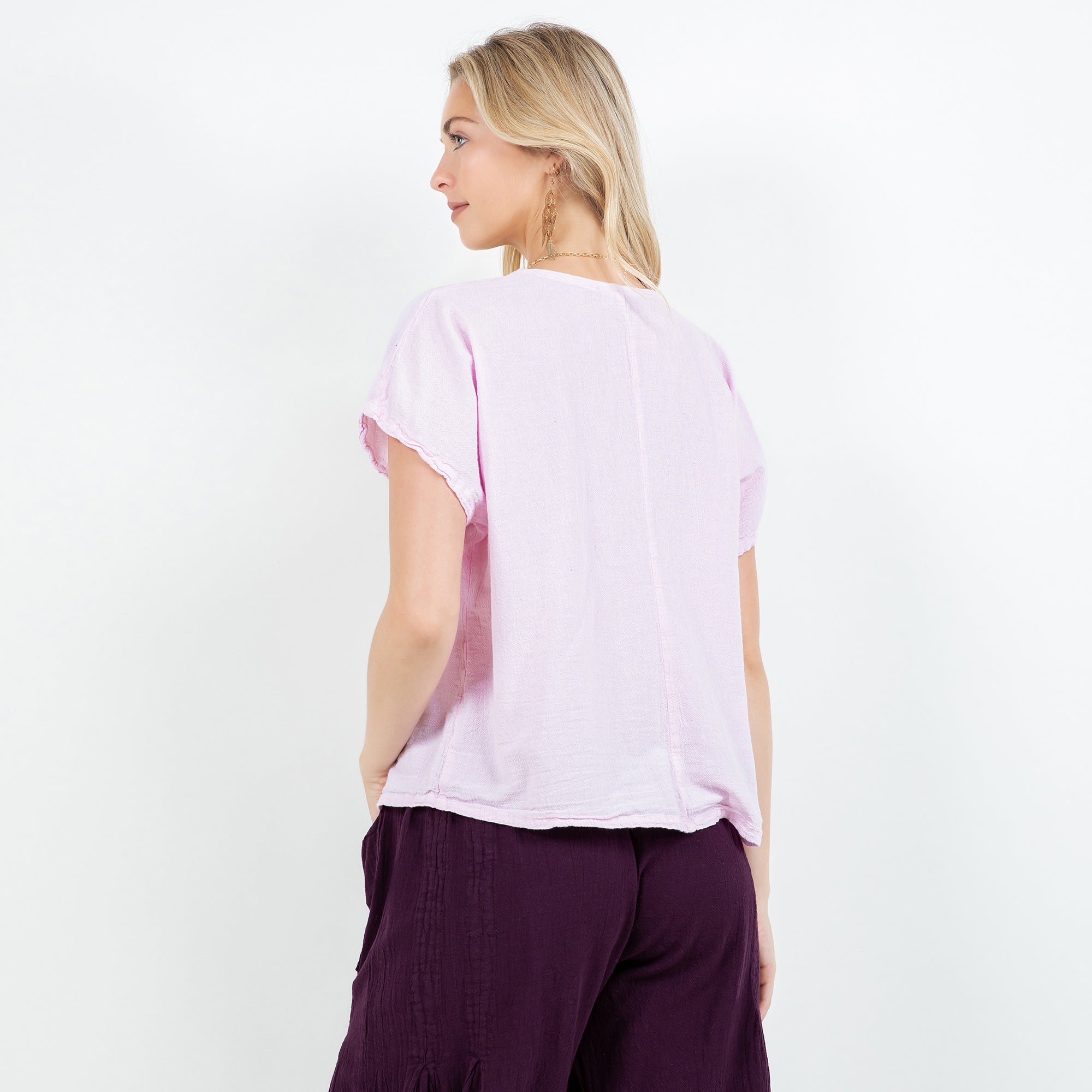 Constance Top -100% Cotton Gauze -  New Colors!