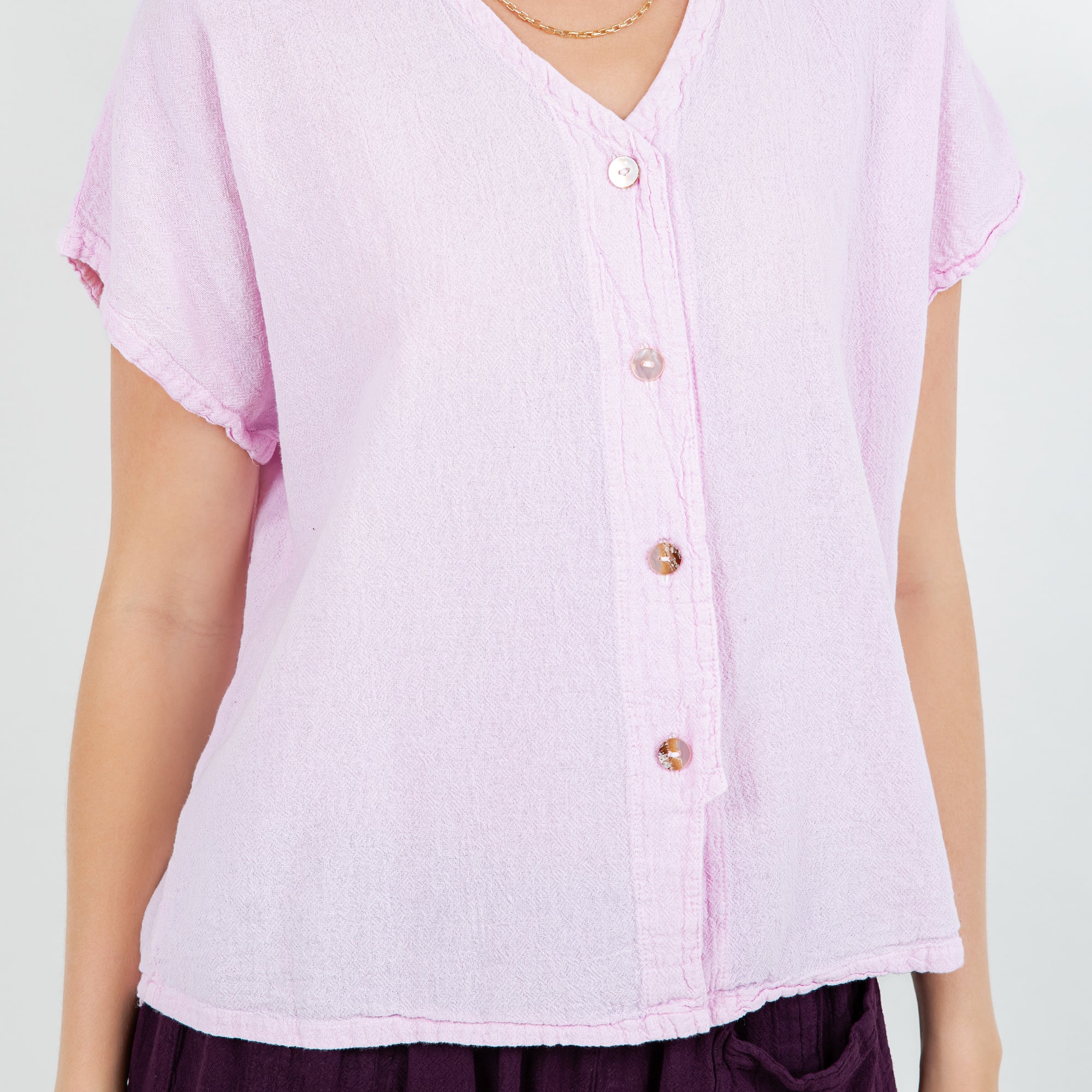 Constance Top -100% Cotton Gauze -  New Colors!