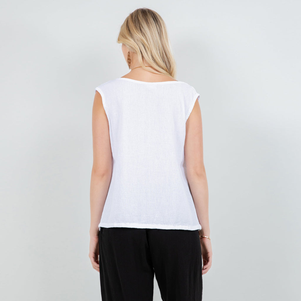 Women's Cotton Gauze Rosemary Top