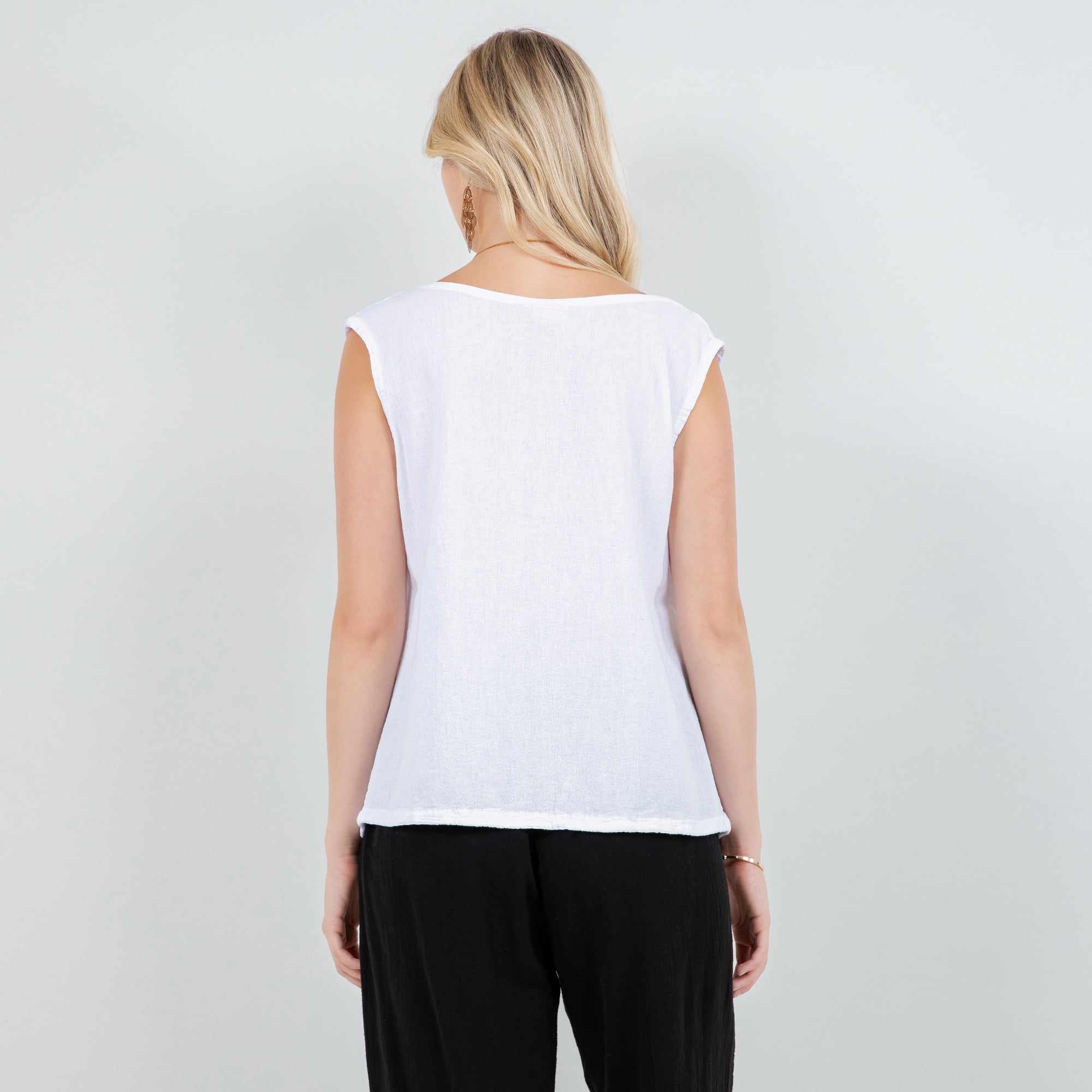 Women's Cotton Gauze Rosemary Top