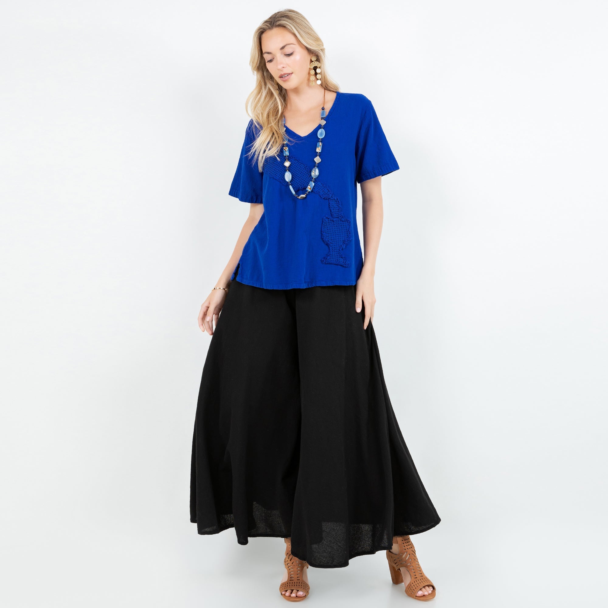 Blanche Pants - 100% Cotton Gauze