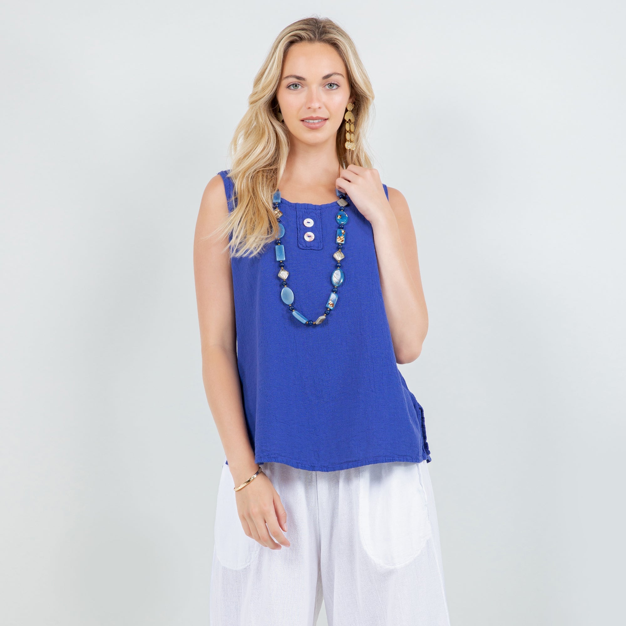 Women's Cotton Gauze Anne Top