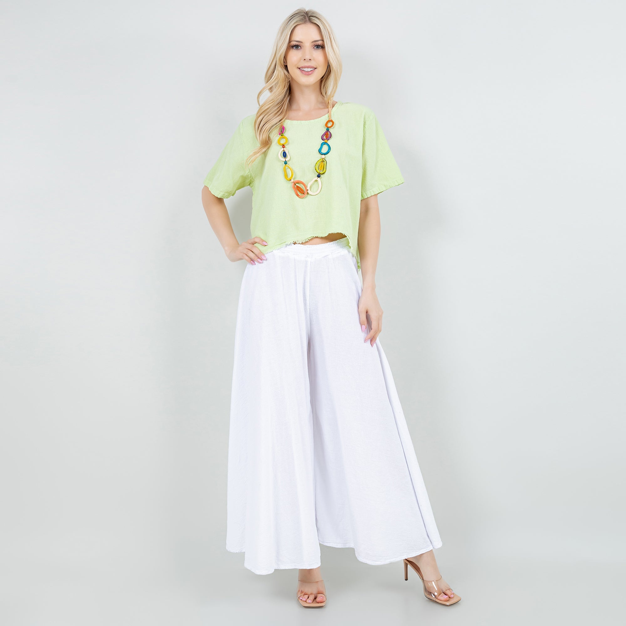 Blanche Pants - 100% Cotton Gauze