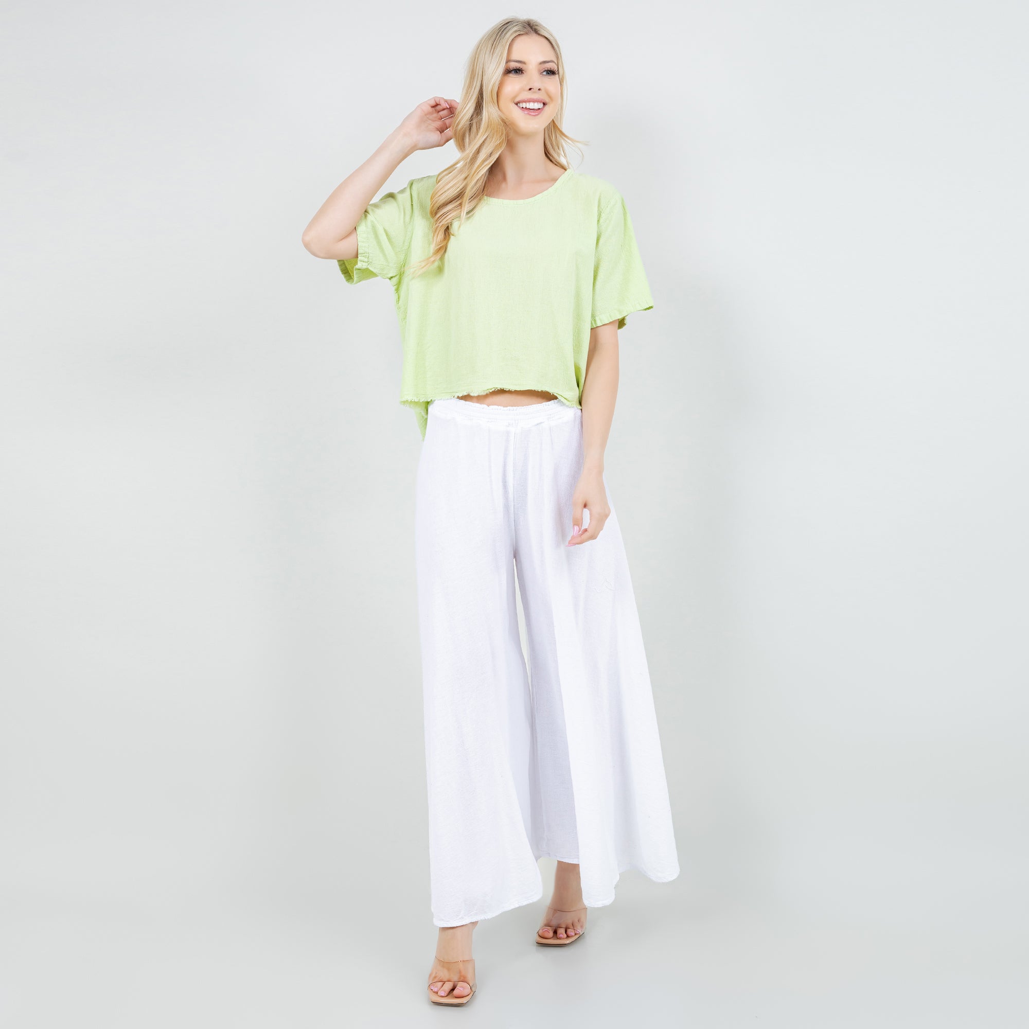 Blanche Pants - 100% Cotton Gauze