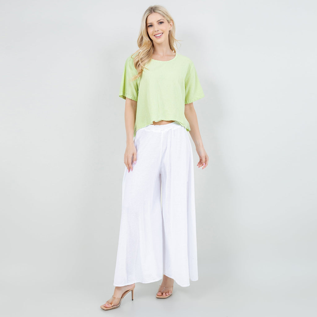 Blanche Pants - 100% Cotton Gauze