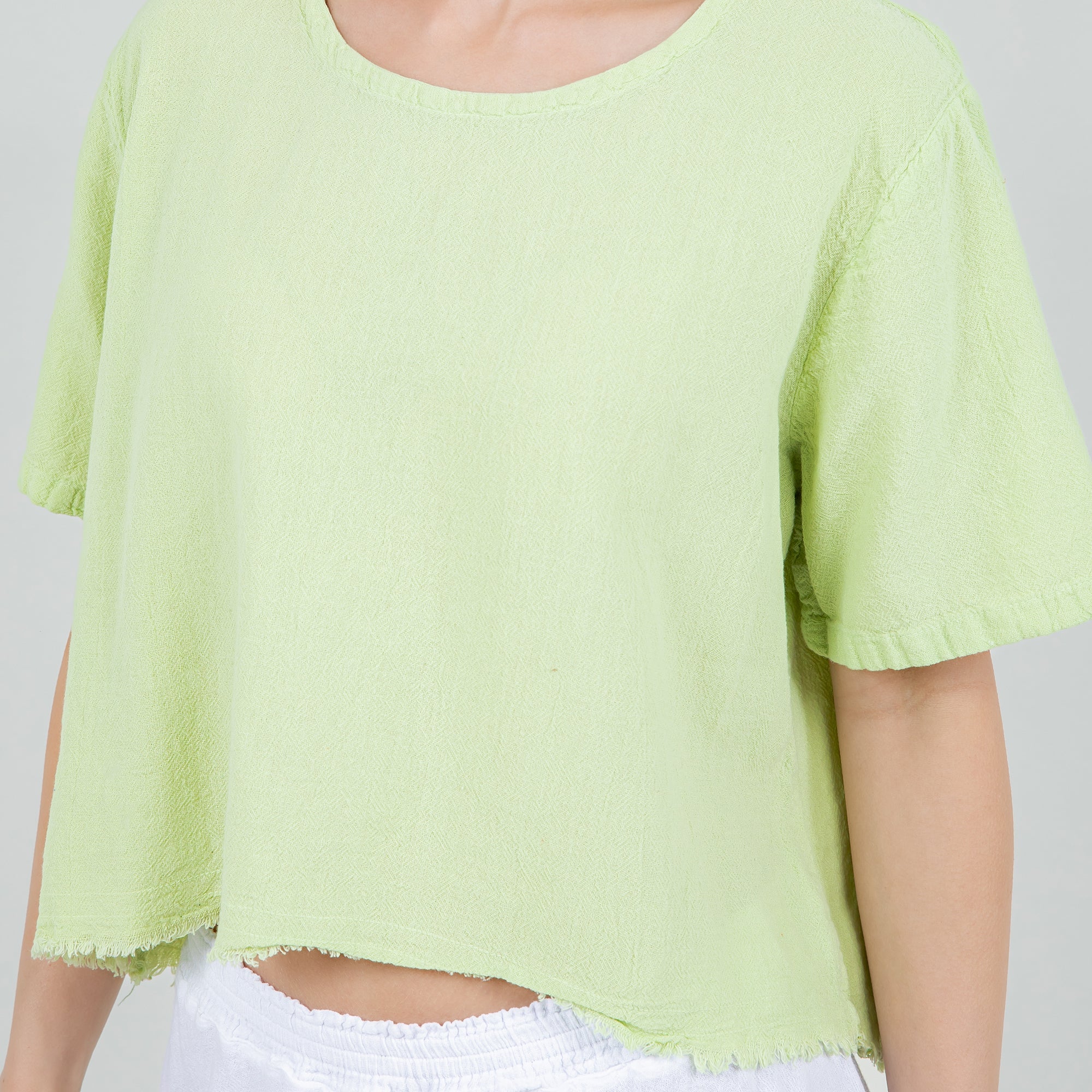 Women's 100% Cotton Gauze Heidi Top