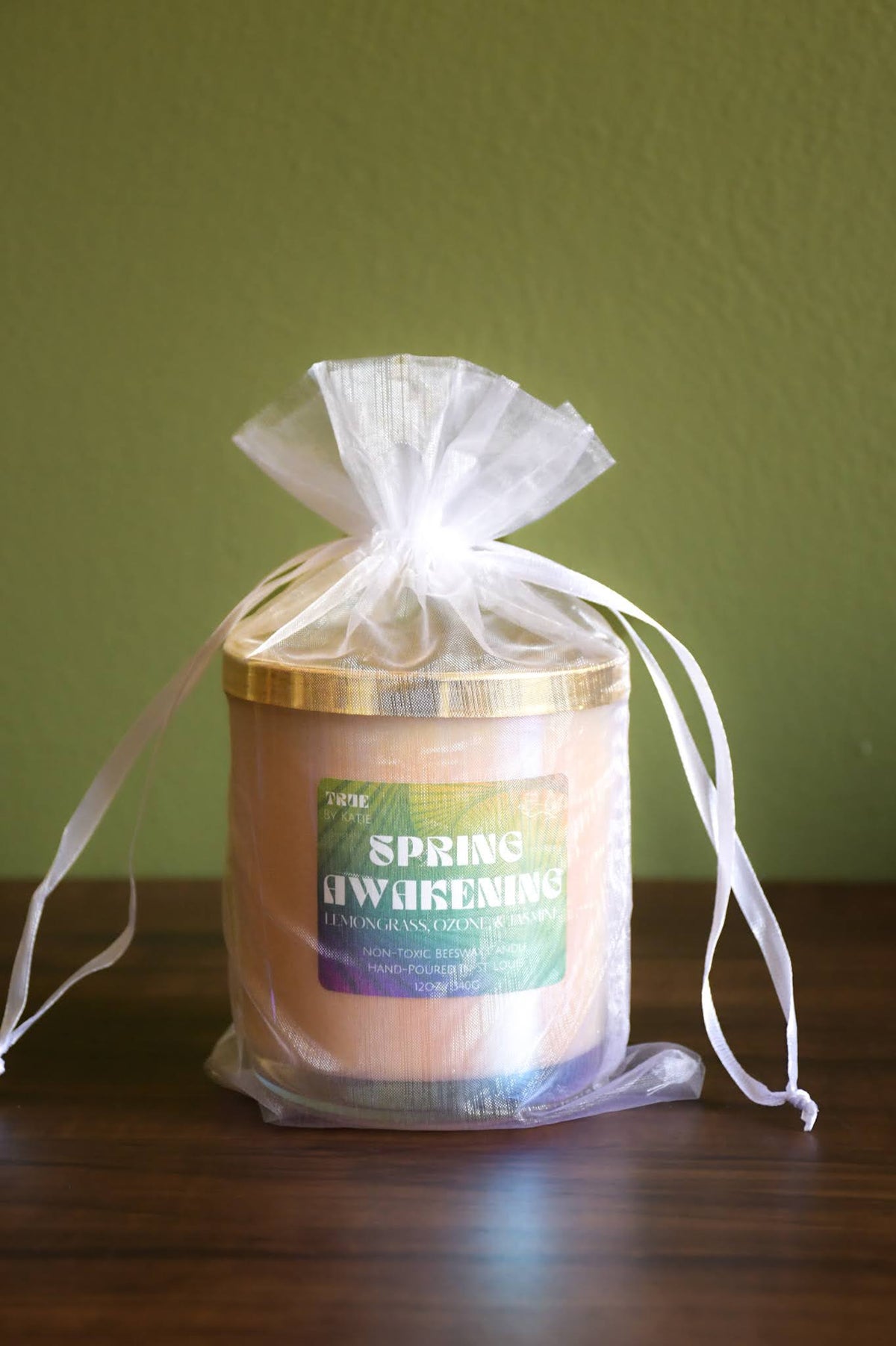 Spring Awakening Refillable Candle
