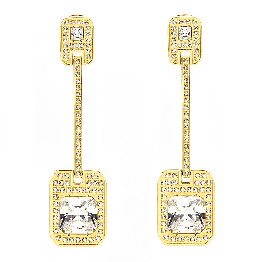 ER650G B.Tiff Gold Soirée Earrings