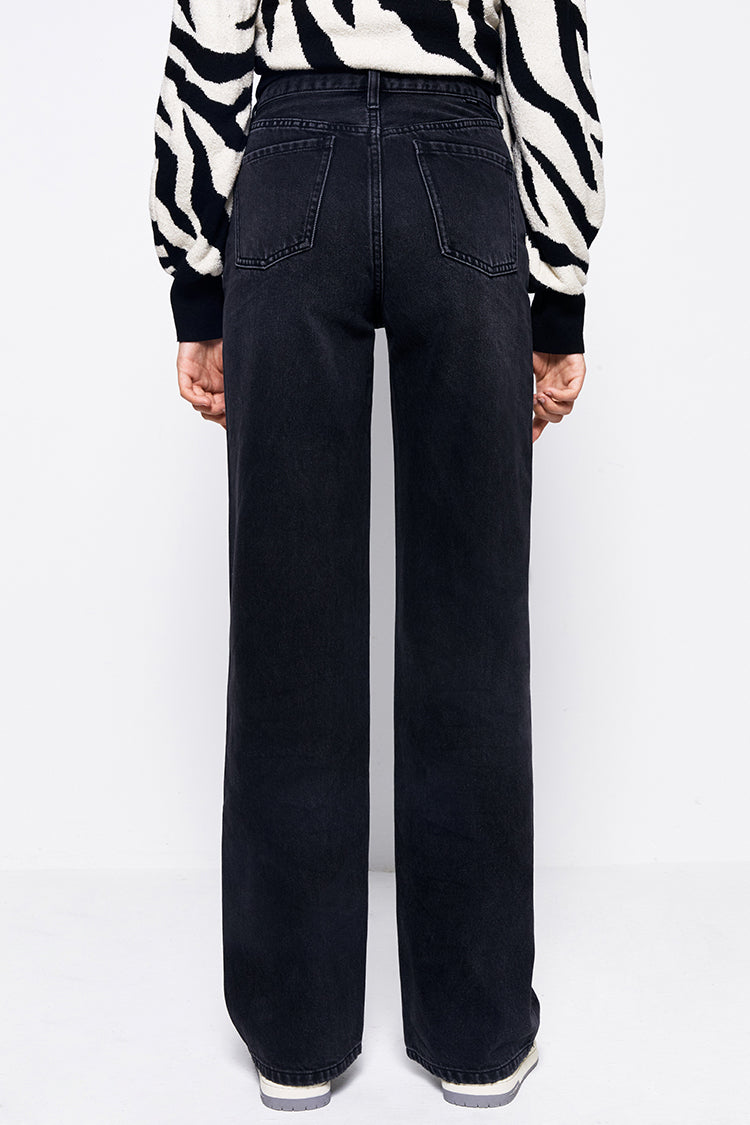 Coney Island Whitefish High Rise Wide Jeans HJ007