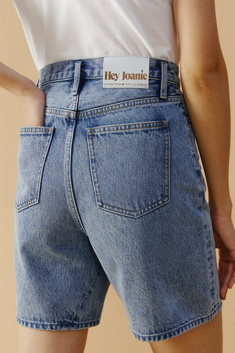 Angeles High Rise Shorts HJ030