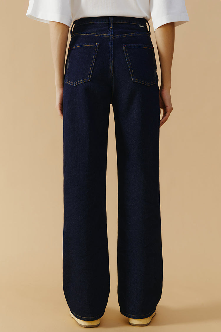 Coney Island Whitefish High Rise Wide Jeans HJ007