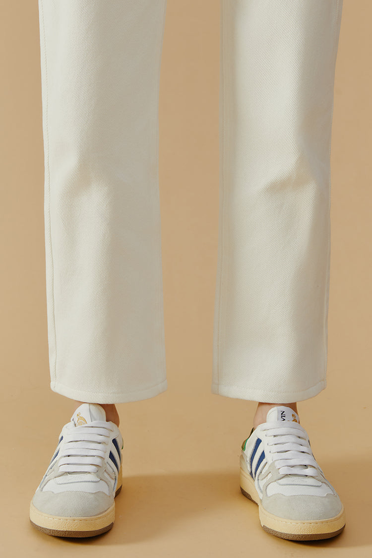 Manhattan High Rise Straight Ankle Jeans HJ160