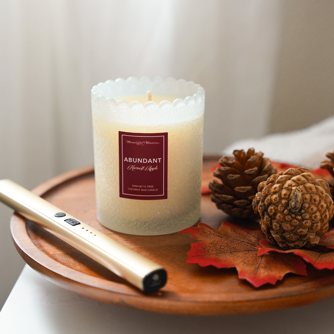 Harvest Apple Natural Candle 8oz Kaia Collection