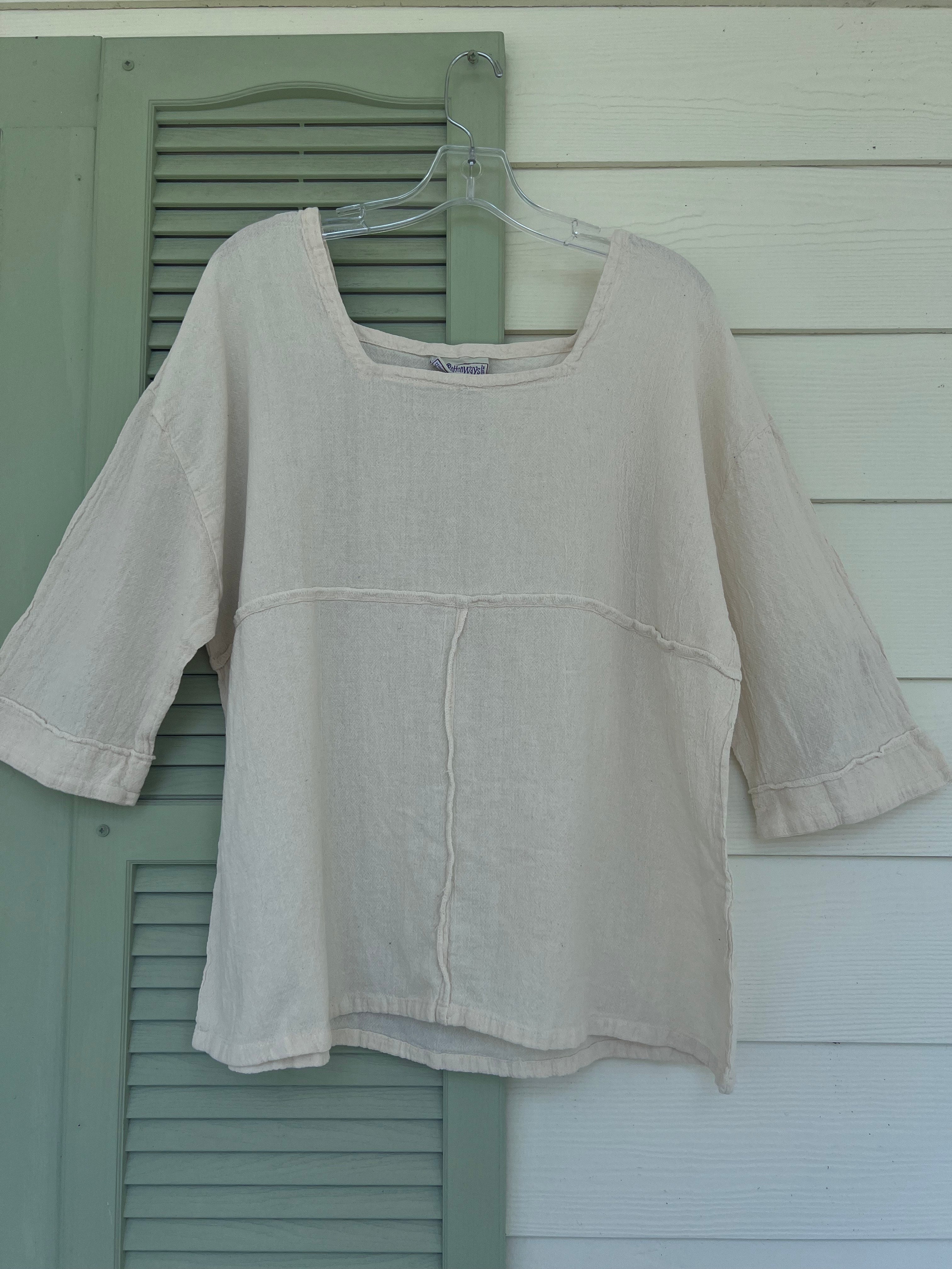 Elena Top 100% Cotton Gauze